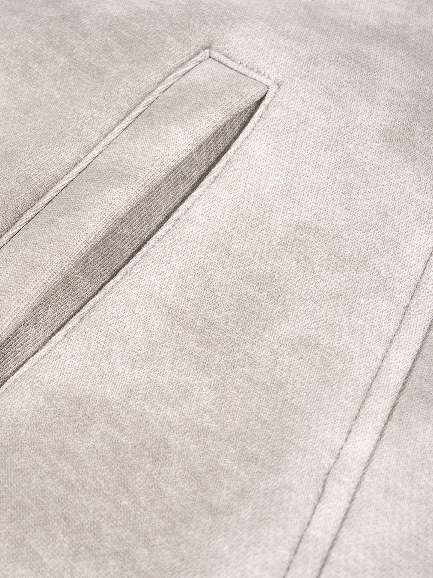 IVORY DENIM ROSE ZIP UP